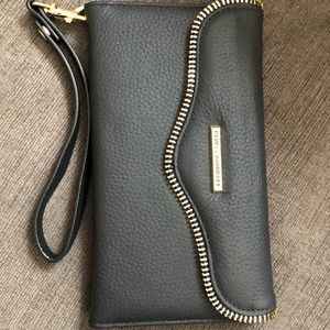 Rebecca Minkoff leather iPhone plus wristlet